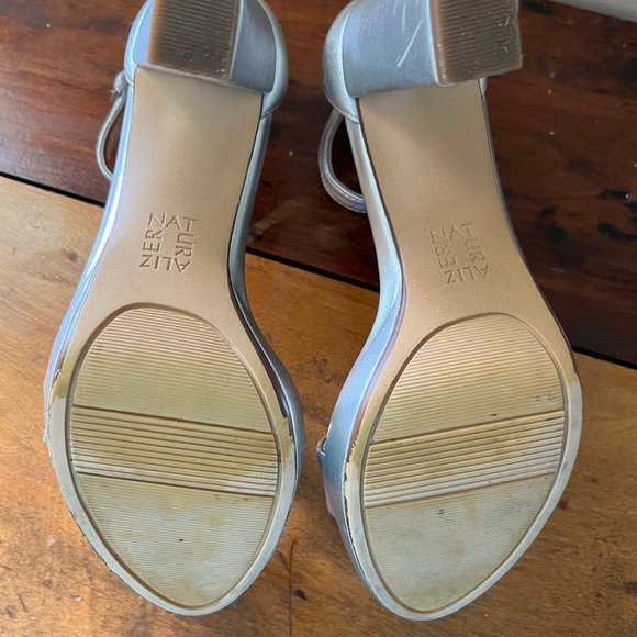 Silver Embellished Heels - Picture 3 of 4